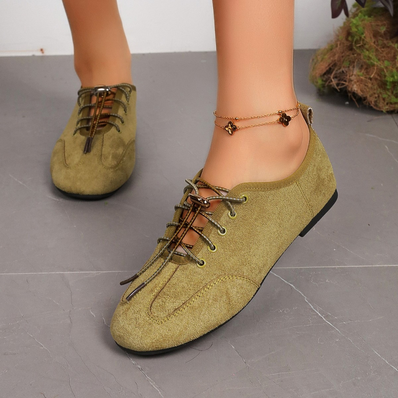 Women Shoes Nb - 2026 Summer New Lace-up Flats Fashion