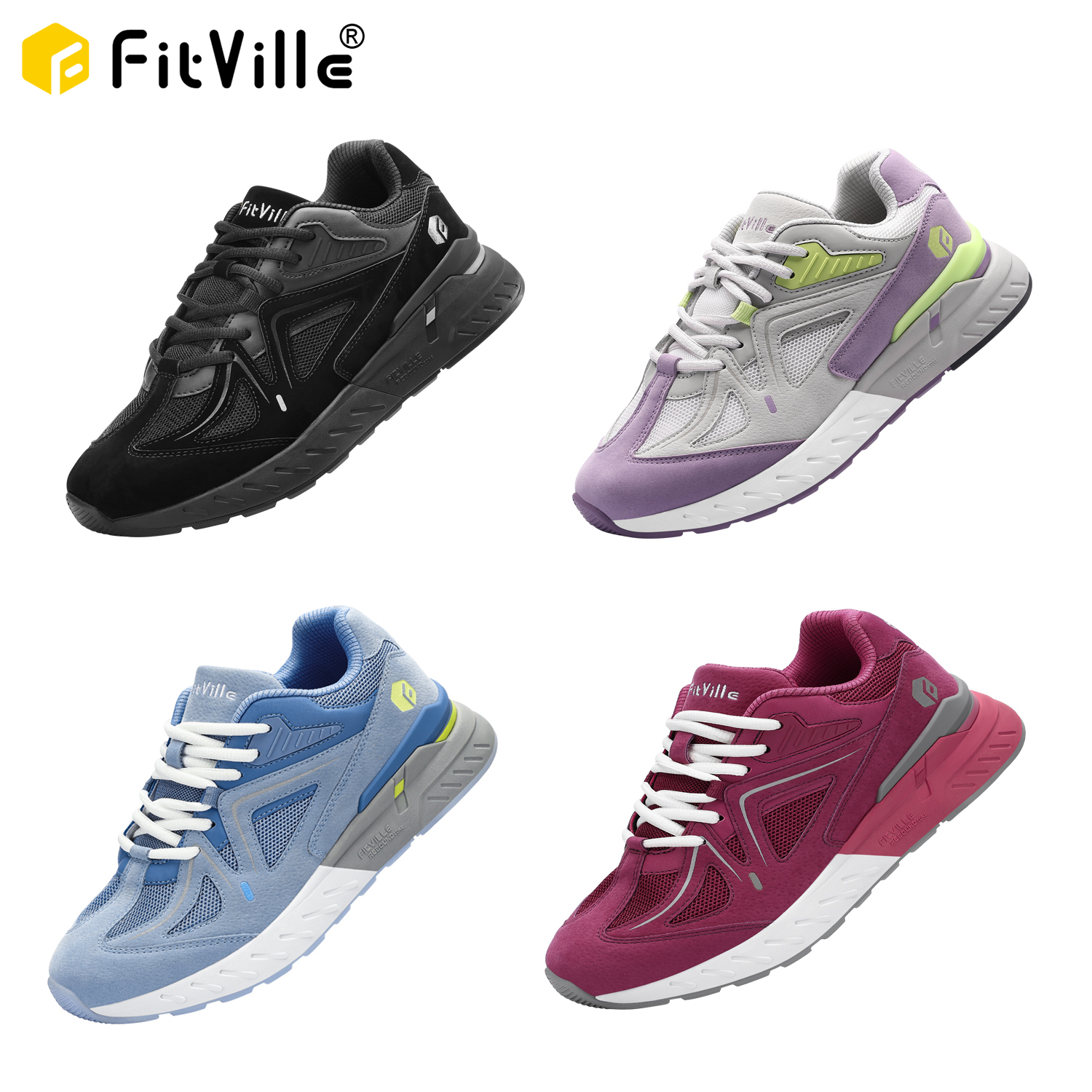 Women'S Shoes Plantar Fasciitis - FitVille Women's Walking Shoes Wide Width