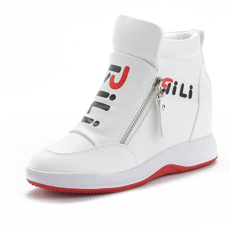 Women Shoes Size Chart - Height Increasing Casual Women Shoes Leather