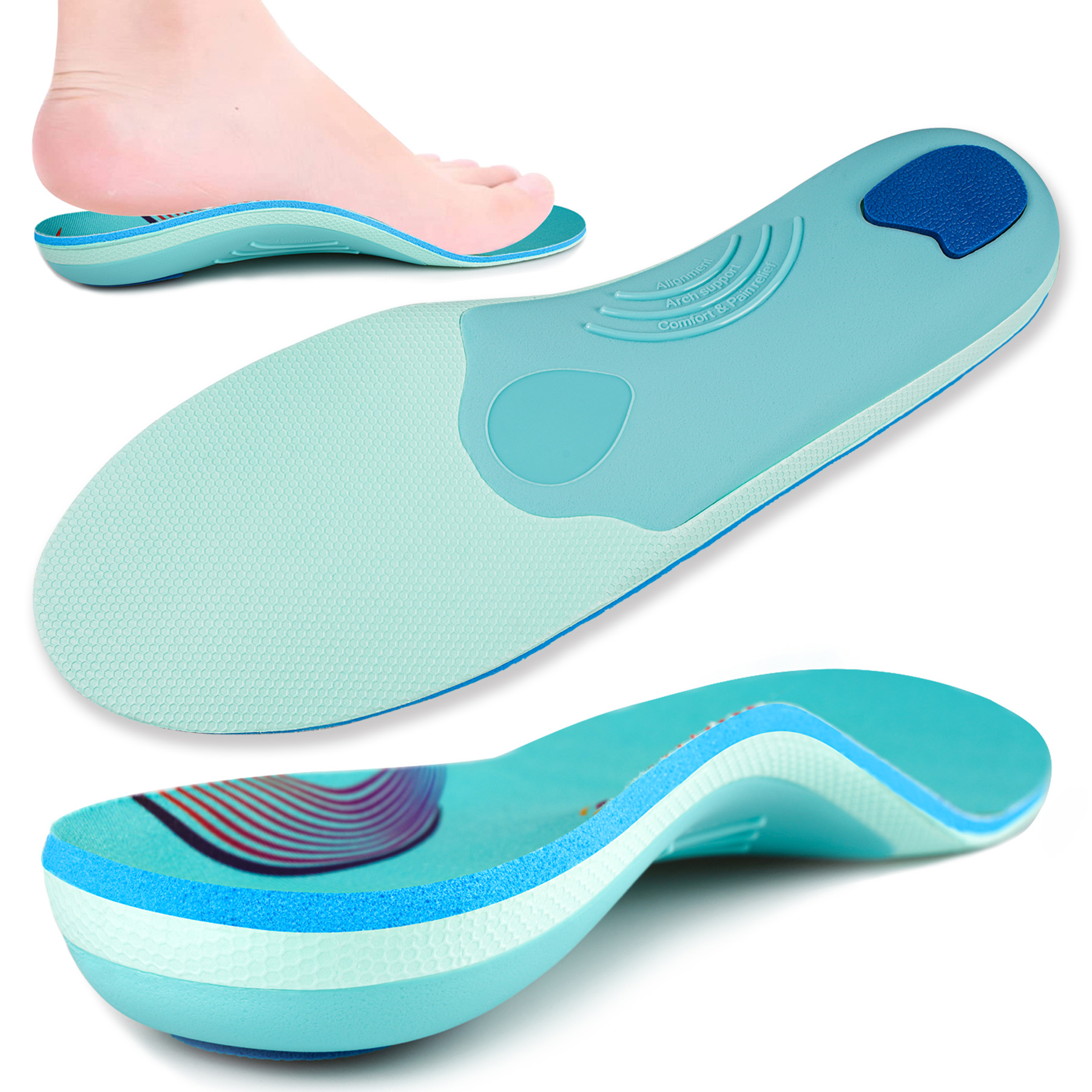Women'S Shoes Plantar Fasciitis - iFitna 3 Pairs Plantar Fasciitis Orthopedic