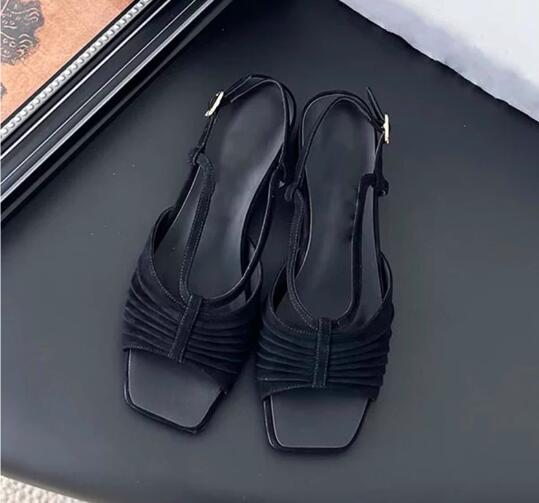 Elegant Women Black Suede Plea - Women Shoes Size 4 In Cm review and price