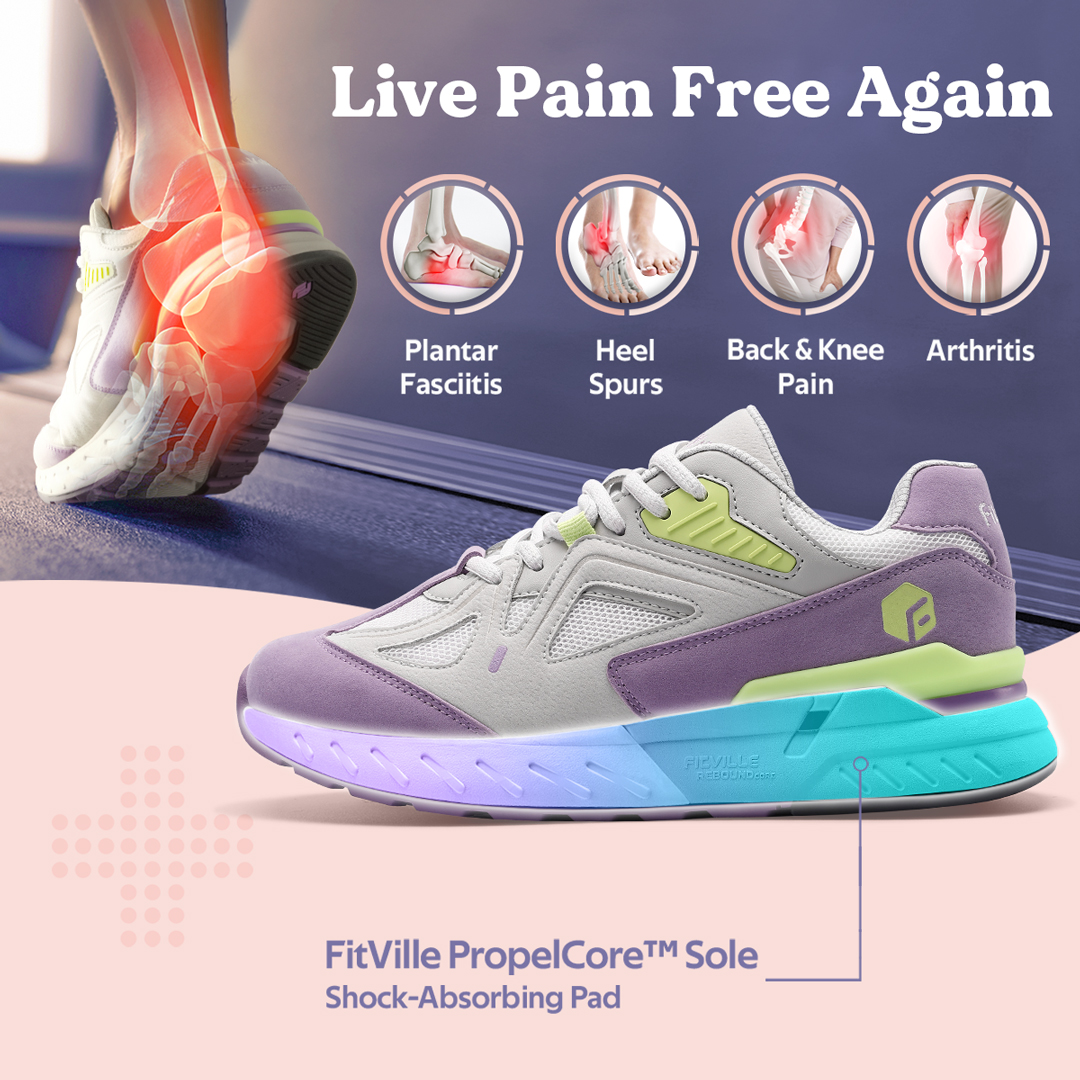 FitVille Women's Walking Shoes - Women'S Shoes Plantar Fasciitis review and price