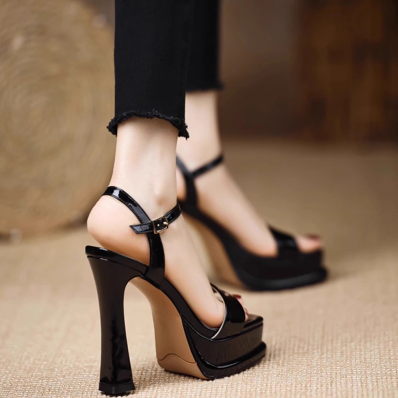 2026Women's High Heel Sandals  - Metallic Heel Sandal review and price