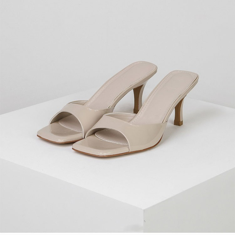 New Summer Women's Slippers Lu - Metallic Heel Sandal review and price