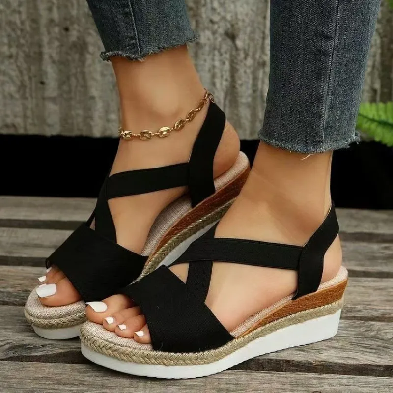 Women's Platform Wedge Sandals - Espadrille Wedge Shoes review and price
