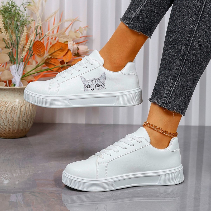 Summer New Cat Pattern Shoes f - Women Shoes Nb review and price