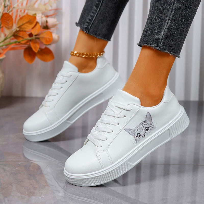 Summer New Cat Pattern Shoes f - Women Shoes Nb review and price