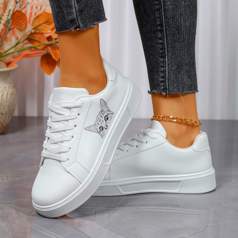 Summer New Cat Pattern Shoes f - Women Shoes Nb review and price