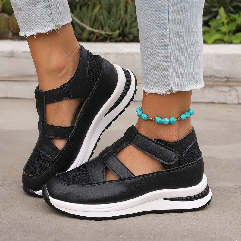 Casual Hollow Out Flat Sandals - Women Shoes Nb review and price