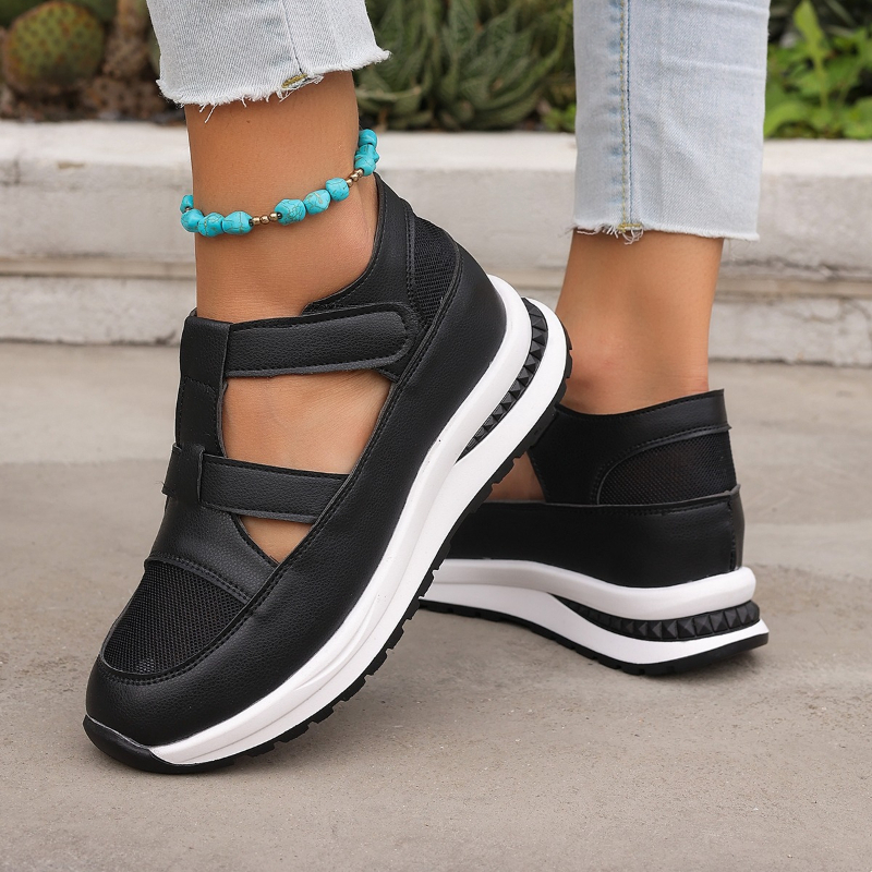 Casual Hollow Out Flat Sandals - Women Shoes Nb review and price