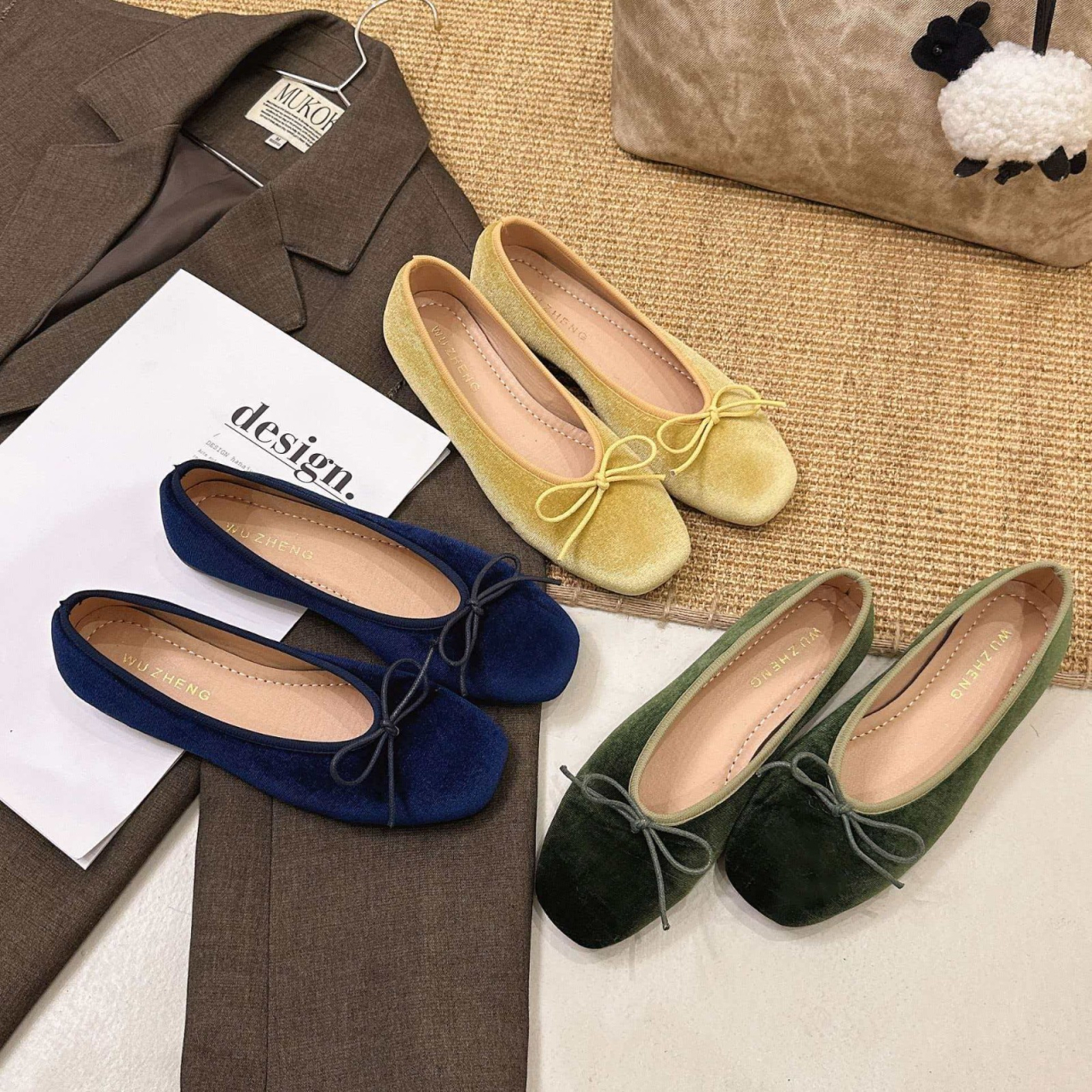 French-style high-end velvet b - Women'S Heels review and price
