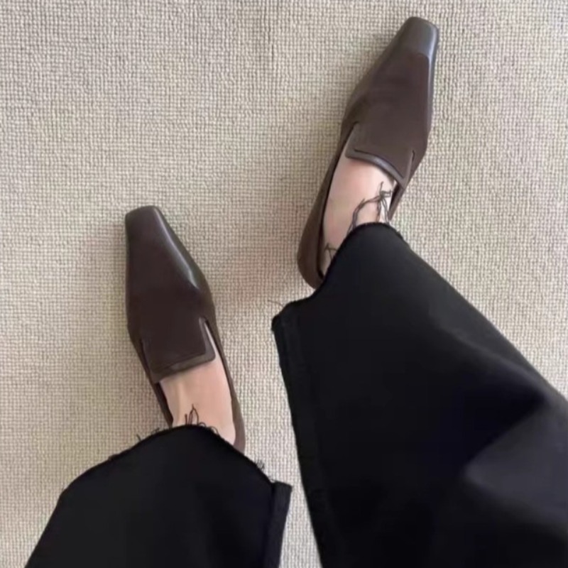 Retro Square Toe Deep Mouth Sl - Women'S Heels review and price