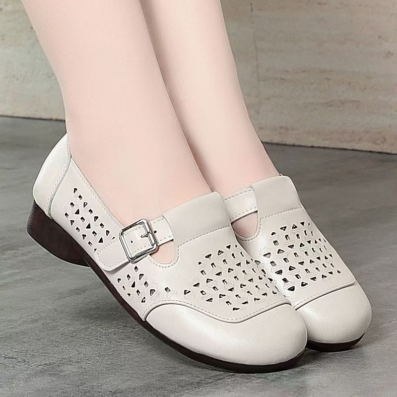 Women's Leather Hollow Out Low - Women'S Shoes Non Slip review and price