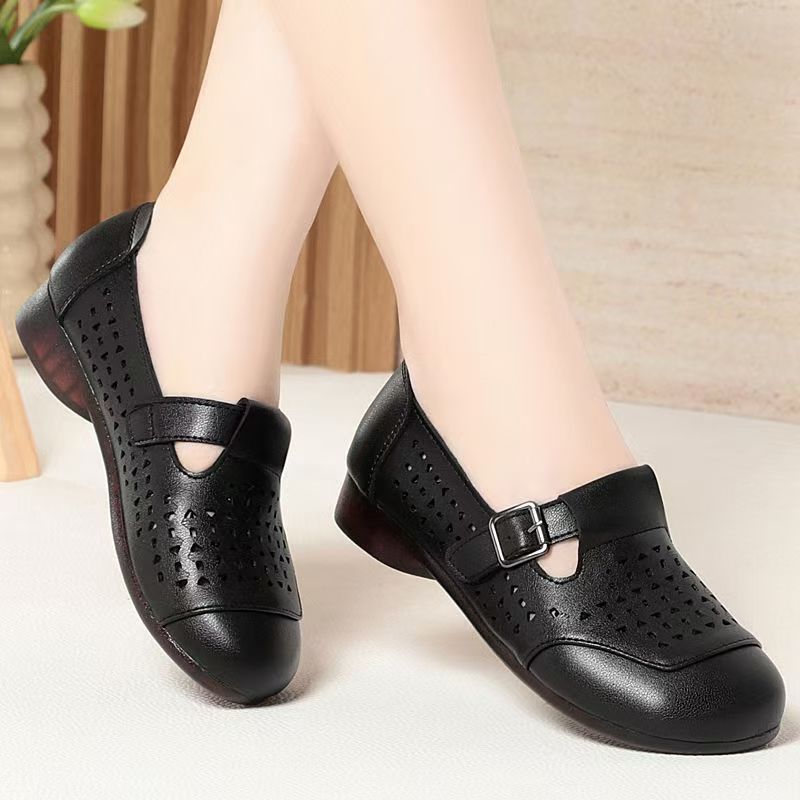 Women's Leather Hollow Out Low - Women'S Shoes Non Slip review and price