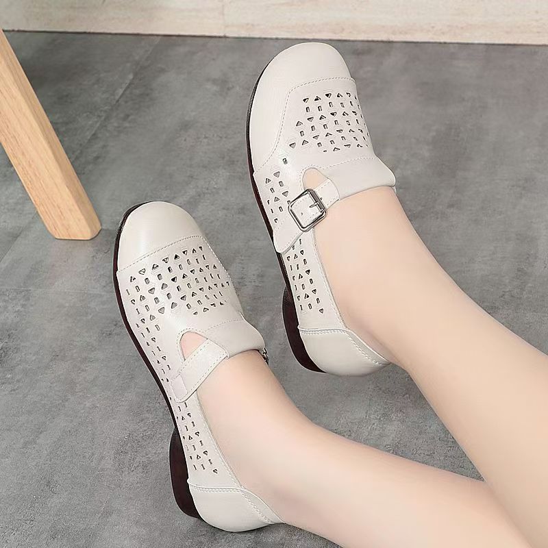 Women's Leather Hollow Out Low - Women'S Shoes Non Slip review and price
