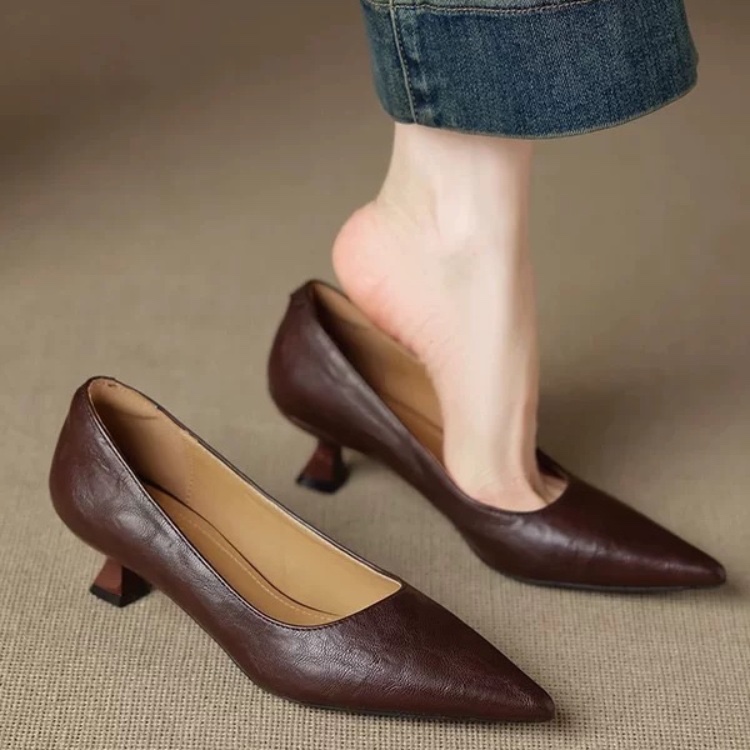 Simple Stiletto Single Shoes A - Women'S Shoes Non Slip review and price