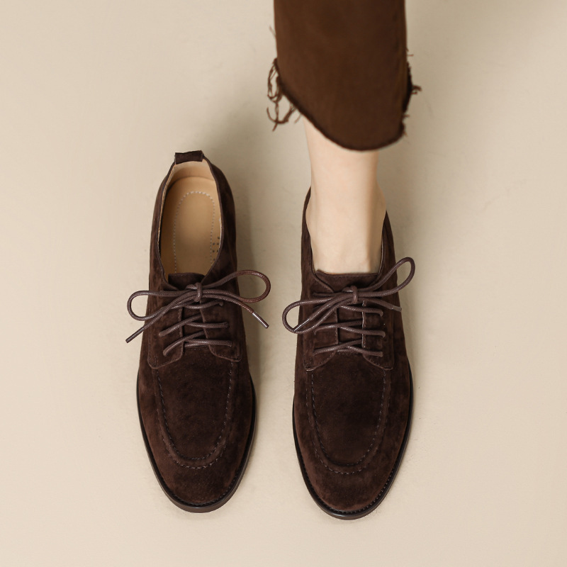 2025 Spring and Autumn New Wom - Oxford Lace Up Women review and price