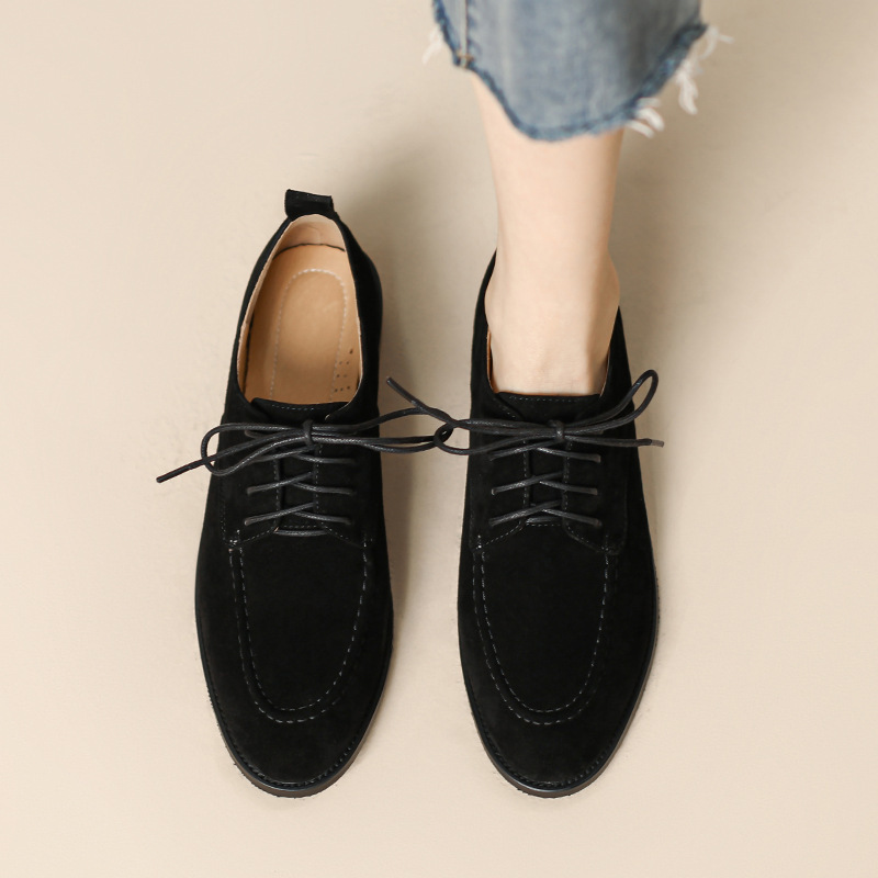 2025 Spring and Autumn New Wom - Oxford Lace Up Women review and price