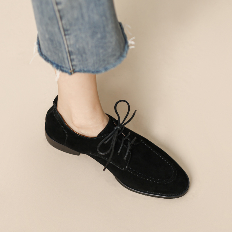 2025 Spring and Autumn New Wom - Oxford Lace Up Women review and price