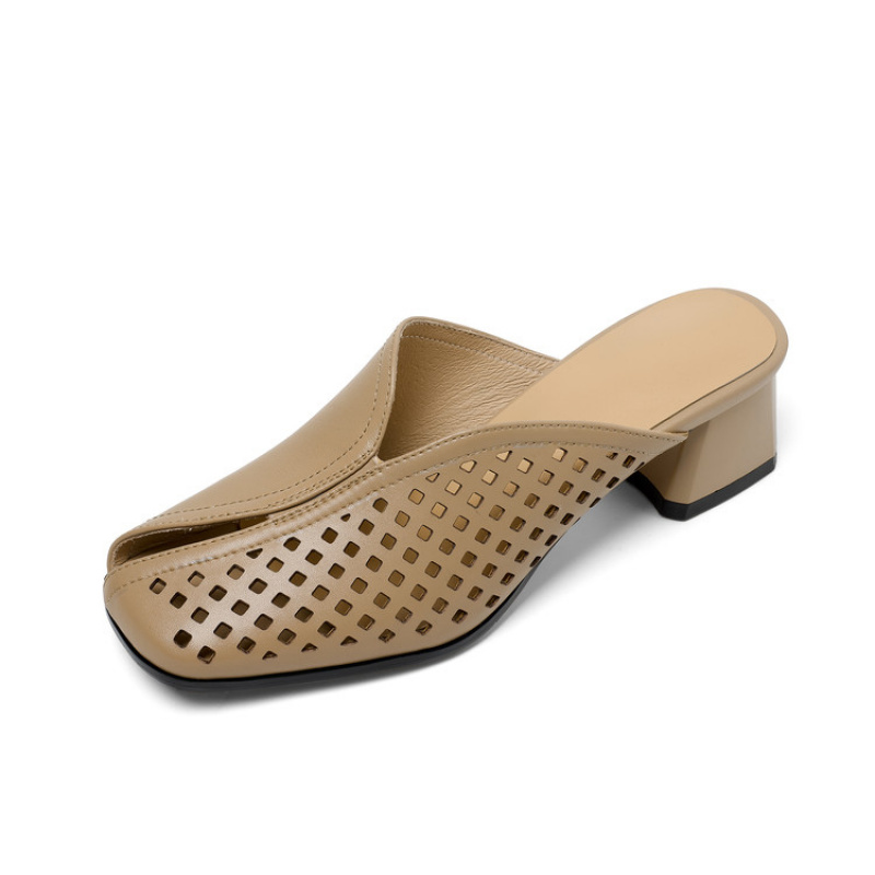 Heels Slippers  Thick Heel  Sl - Women'S Shoes In Wide Width review and price
