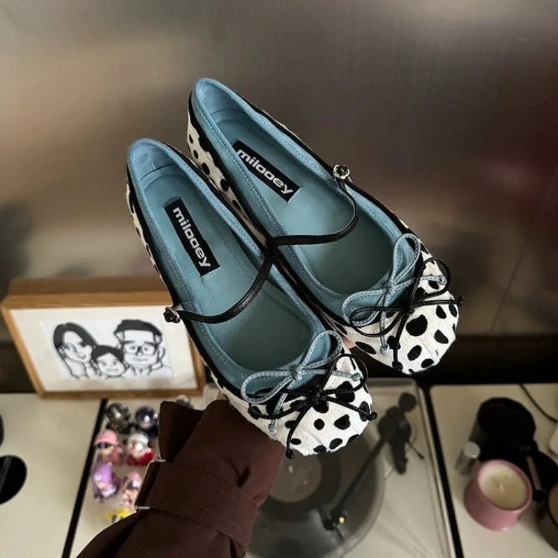 2026French Flat Bottomed Rotun - Women'S Heels review and price