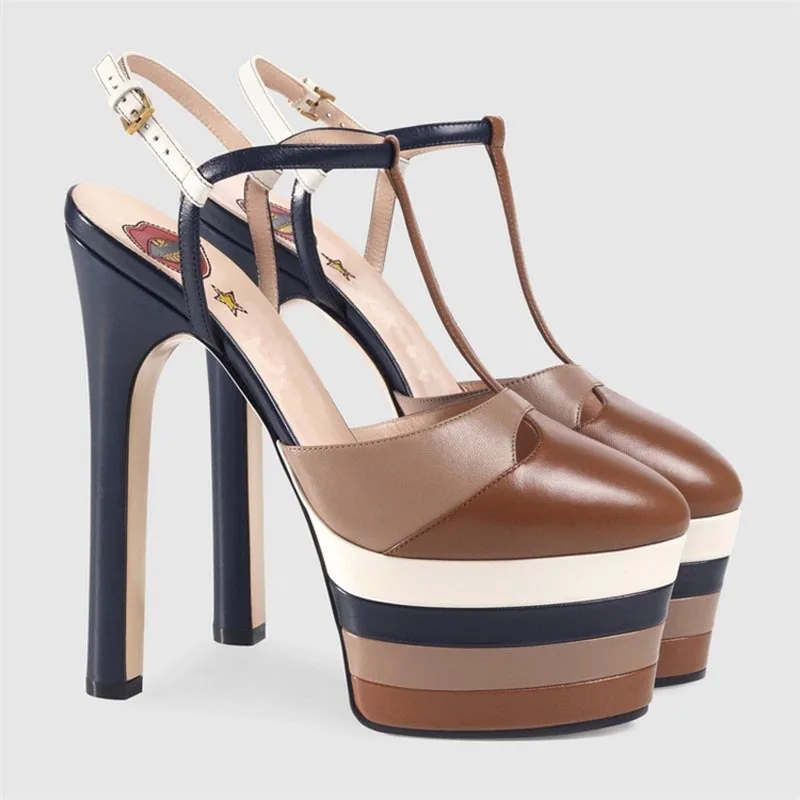 2026 Women's Round Head Sandal - Metallic Heel Sandal review and price