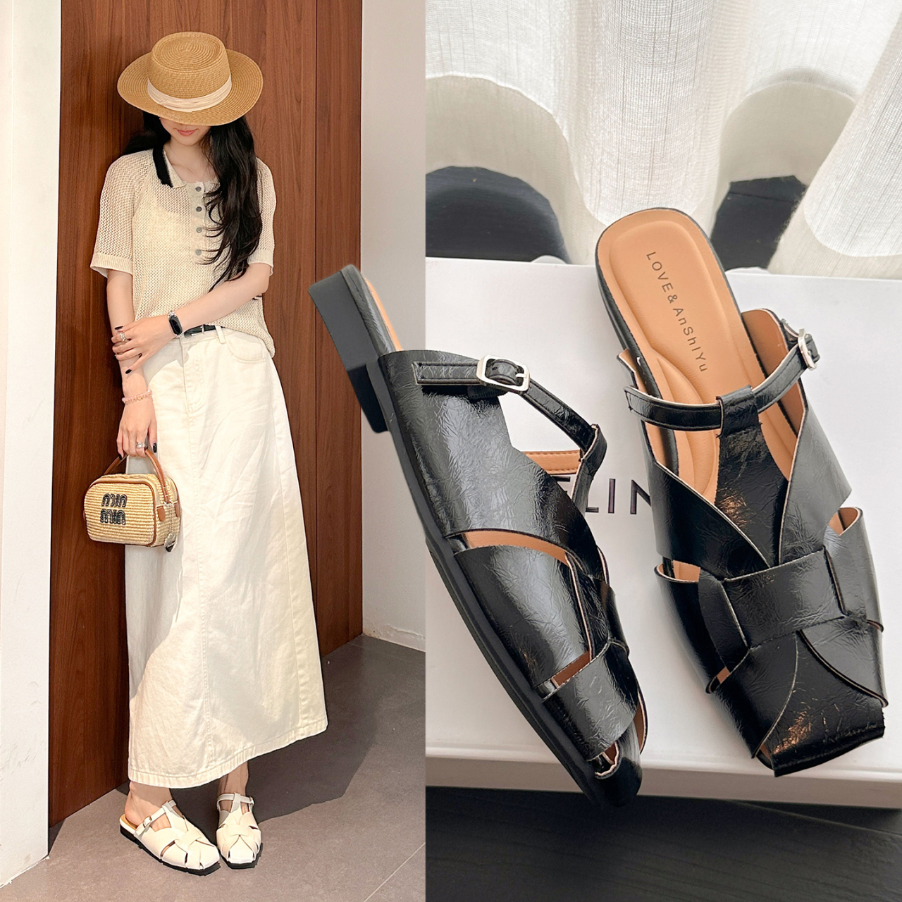 French Style Woven Mules for W - Women Shoes Us To Eu review and price