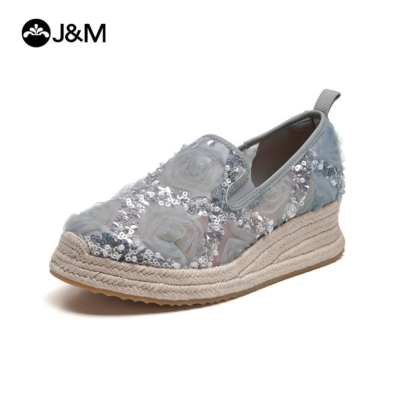 2026 J&M Women Wedges Fashion  - Espadrille Wedge Shoes review and price