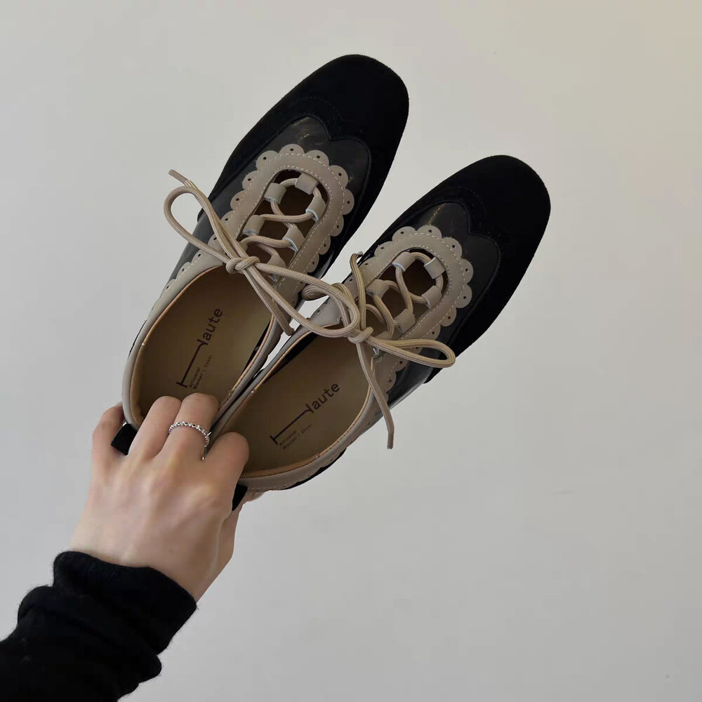 Women's Retro Scalloped Brogue - Oxford Lace Up Women review and price