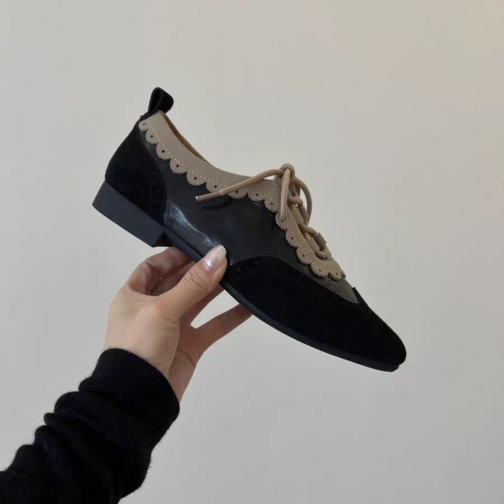 Women's Retro Scalloped Brogue - Oxford Lace Up Women review and price