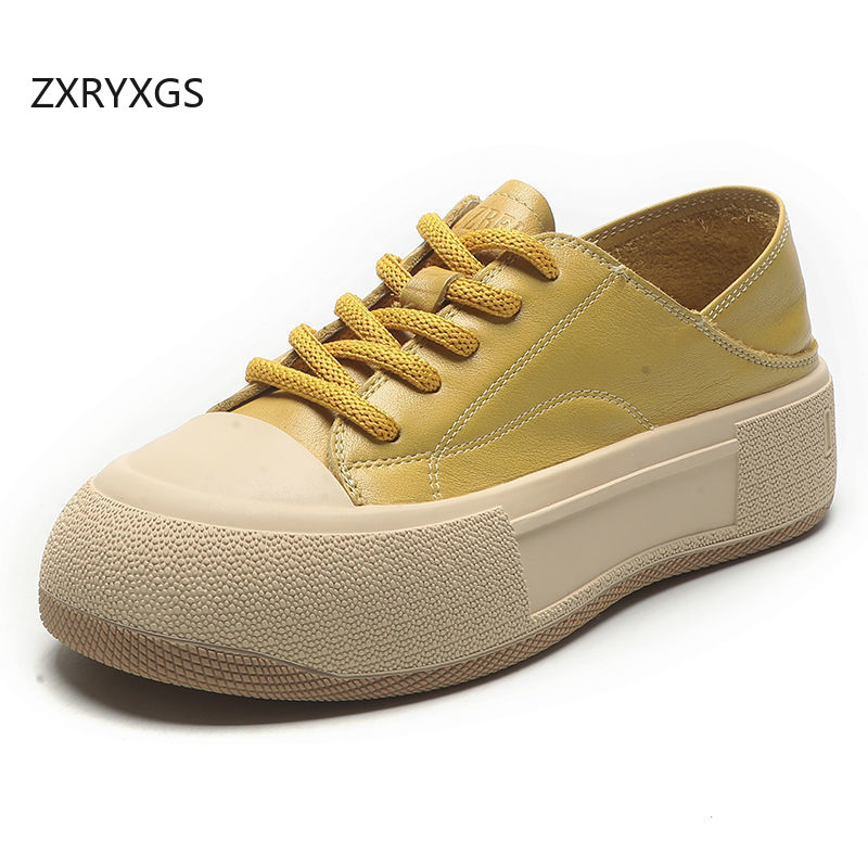 ZXRYXGS 2026 New Lace-up Cowhi - Women Shoes Size 4 In Cm review and price