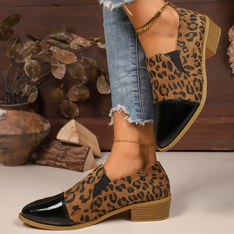 Leopard Printed Women's Low He - Women'S Heels review and price